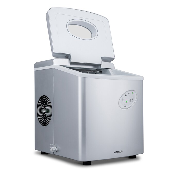 NewAir 28-lb Ice Per day Countertop or Portable Bullet Ice Maker (Silver) - Image 19