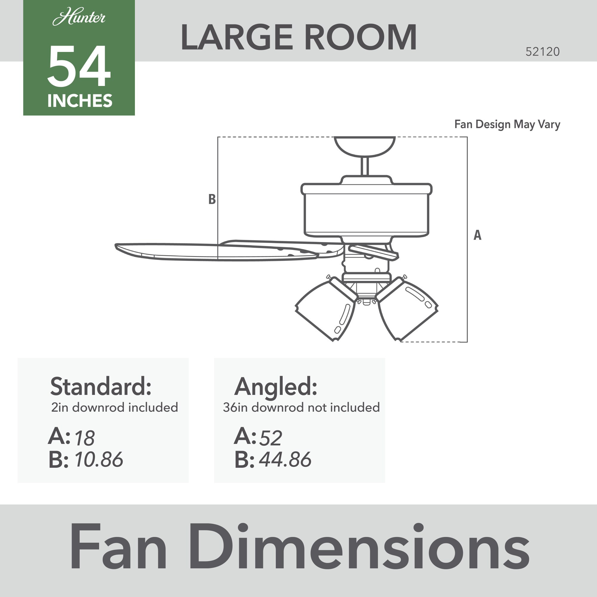 Maya 54-in Noble Bronze with Dark Gray Oak/Warm Grey Oak Blades Ceiling Fan With Light ( 5 -Blade ) - Image 13