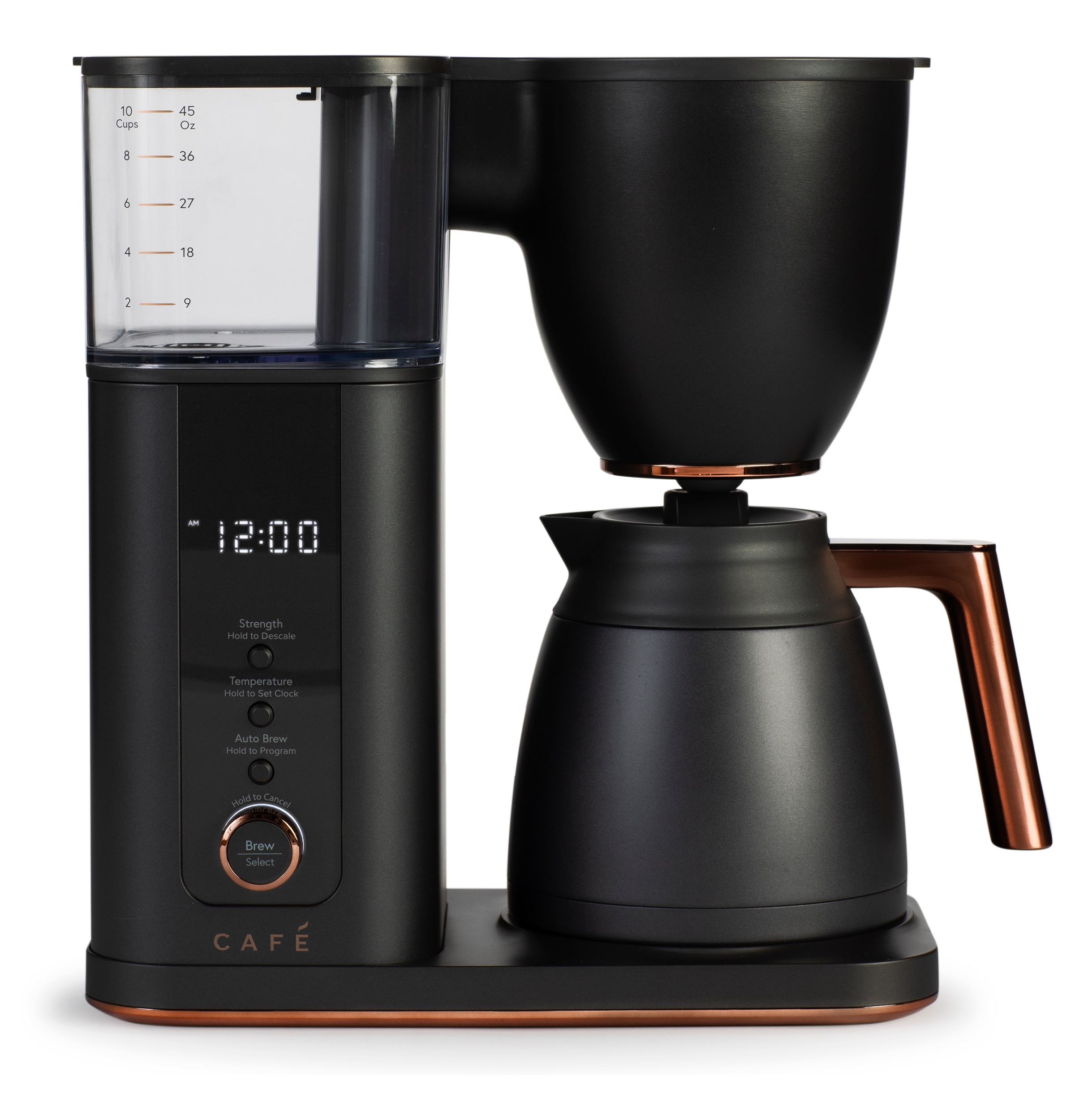 10 -Cup Programmable Residential Drip coffee maker with Automatic Shut-Off ( Matte Black )