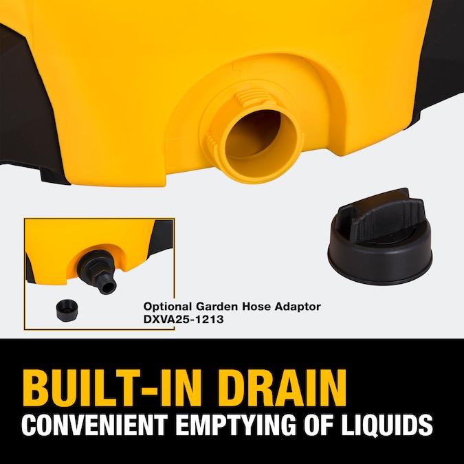 DEWALT Stealthsonic Quiet 9-Gallons 5-HP Corded Wet/Dry Shop Vacuum with Accessories Included - Image 9