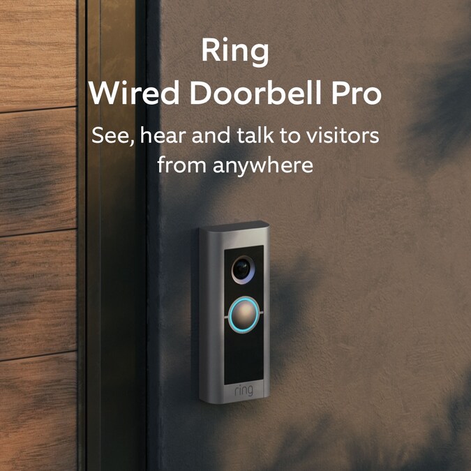 Ring Wired Doorbell Pro - Smart WiFi Video Doorbell Cam with Head-to-Toe HD Video, Bird's Eye View, and 3D Motion Detection - Image 2