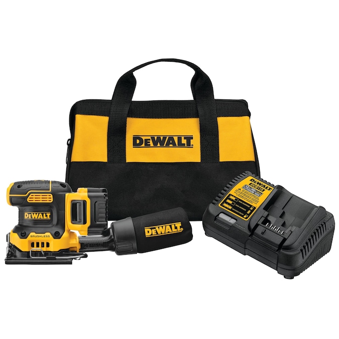 DEWALT 20-Volt Brushless Cordless Variable Speed Sheet Sander with Dust Management (Battery Included)