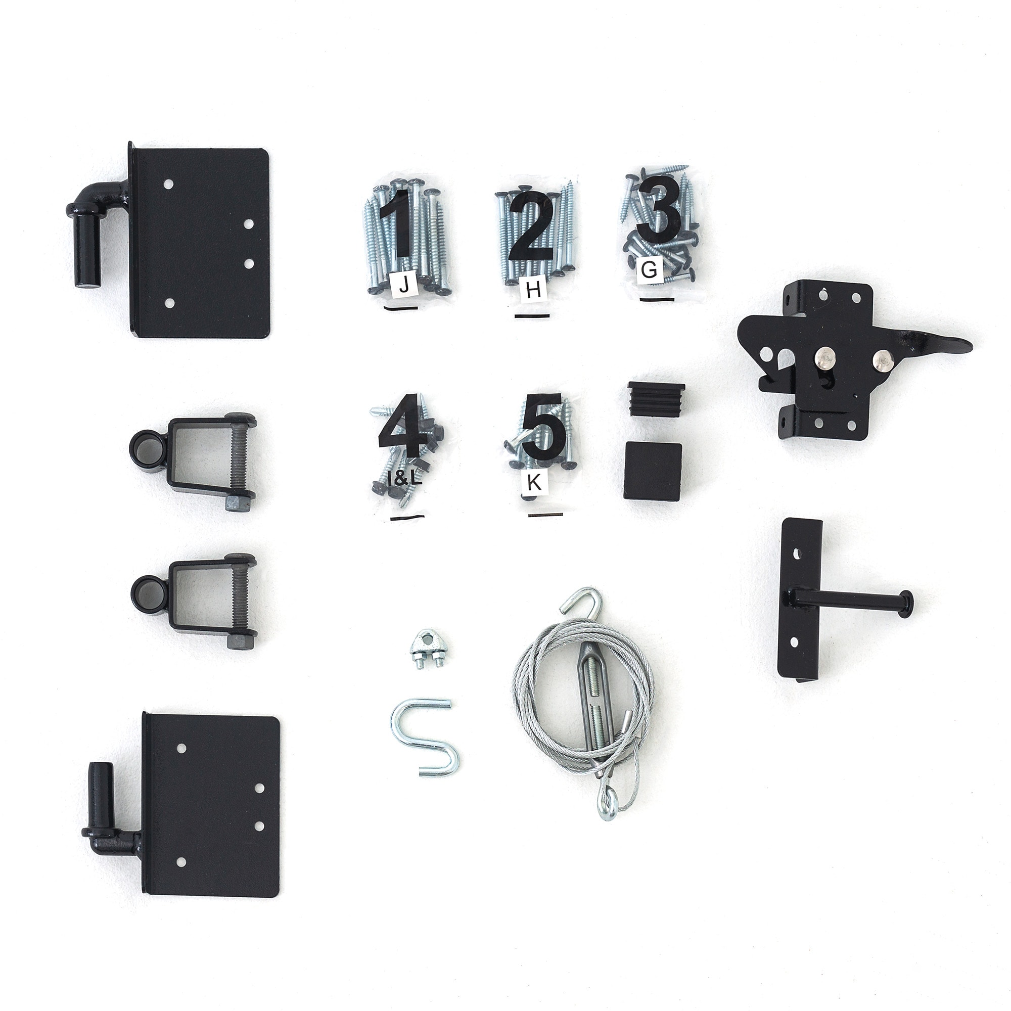 Contractor Series 96-in Black Gate kit - Image 2