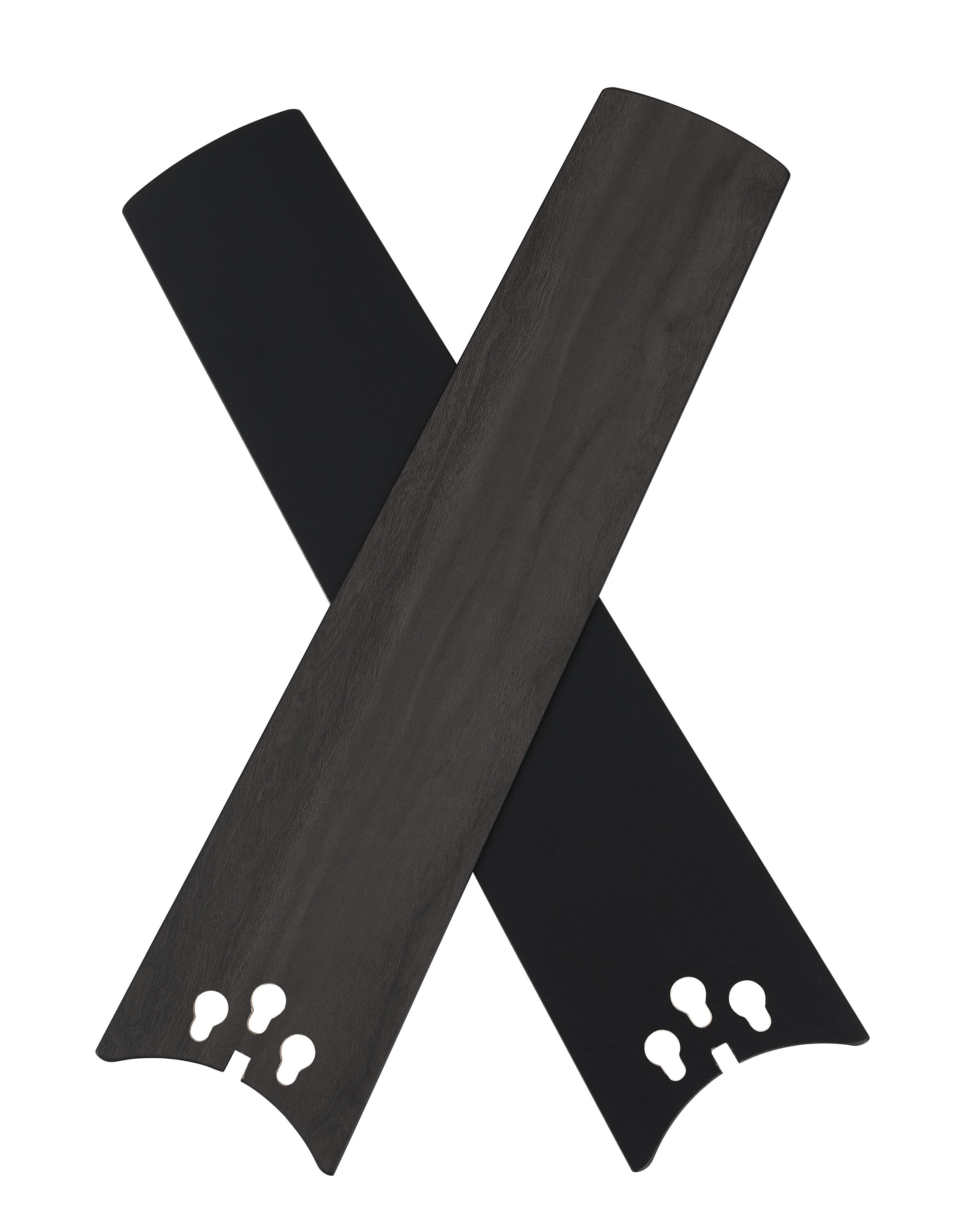 Brinson 52-in Integrated LED Black with Black/Dark Gray Walnut Blades Ceiling Fan With Light ( 3 -Blade ) - Image 10