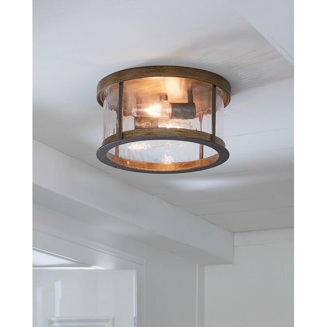 Generation Lighting Angelo 1-Light 13.75-in Multiple Colors/Finishes Flush Mount Light