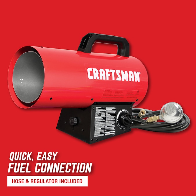 CRAFTSMAN Craftsman Forced Air Propane 60000-BTU Outdoor Portable Forced Air Propane Heater - Image 9