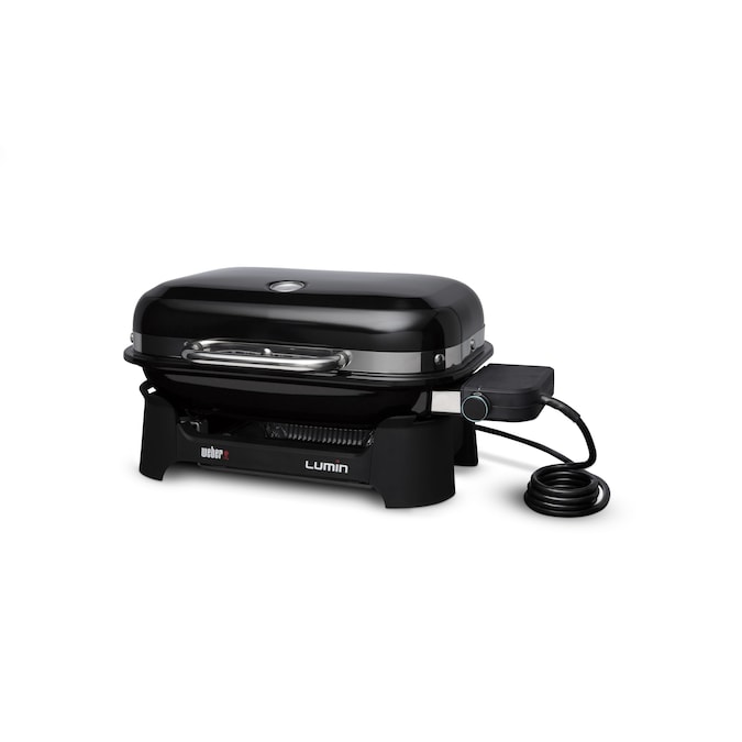 Weber Lumin Compact 1560-Watt Black Electric Grill