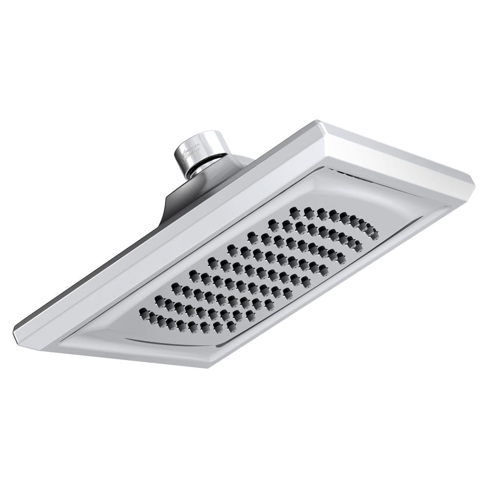 Town Square S 1.0 -Spray Polished Chrome 6.31-in Square Fixed Rain Shower Head 2.5 GPM