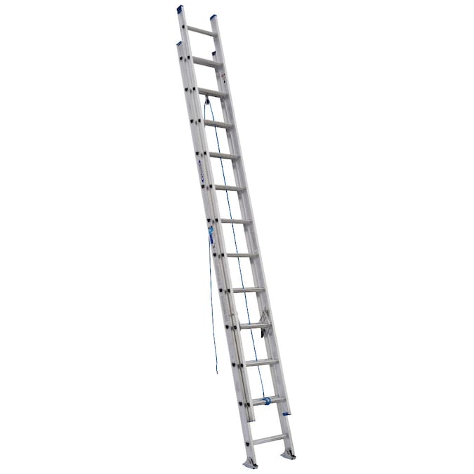 Werner D1300-2 24-ft Aluminum Type 1- 250-lb Load Capacity Extension Ladder