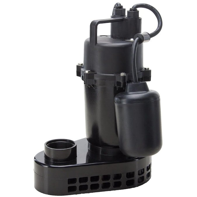 Utilitech 1/2-HP 55-GPM Aluminum Submersible Sump Pump