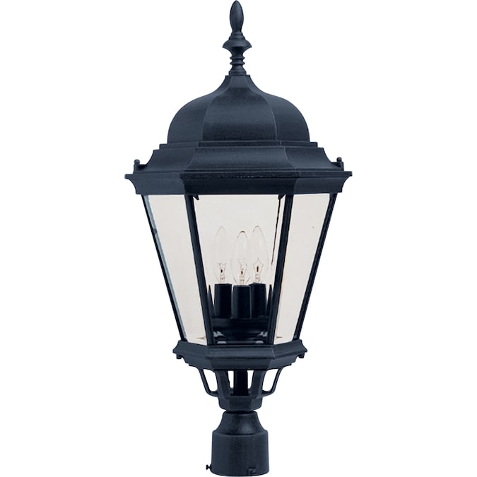 Maxim Lighting Westlake 28-in Black Traditional Outdoor Post Light