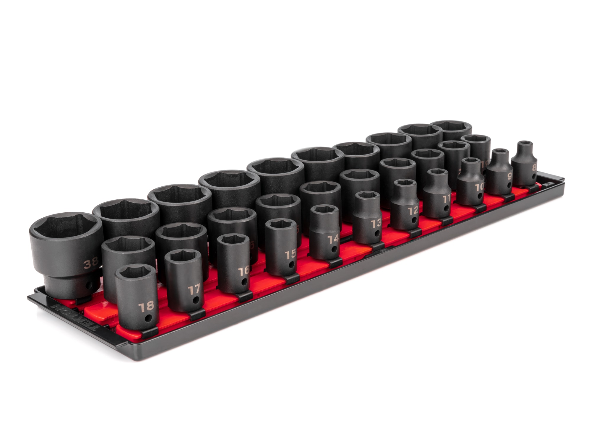 31 -Piece Metric 1/2-in Drive Set 6-point Impact Socket Set