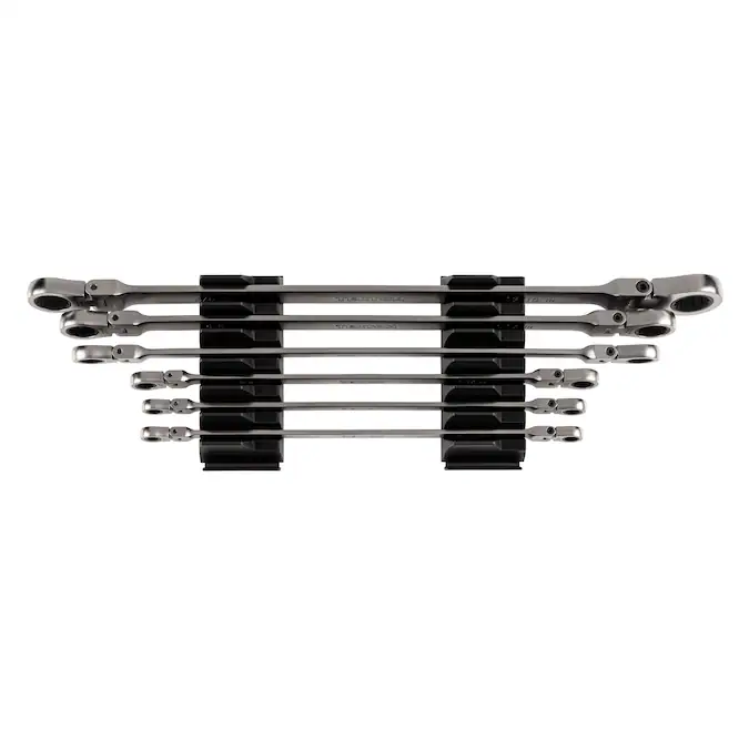 TEKTON 6-Piece Set Standard (SAE) Flexible Head Ratchet Wrench