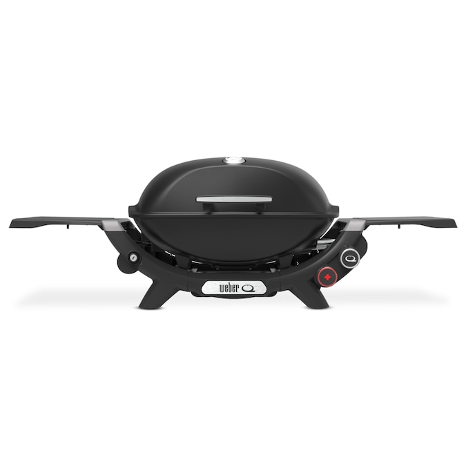 Weber Q 2800N+ 320-Sq in Midnight Black Portable Liquid Propane Grill