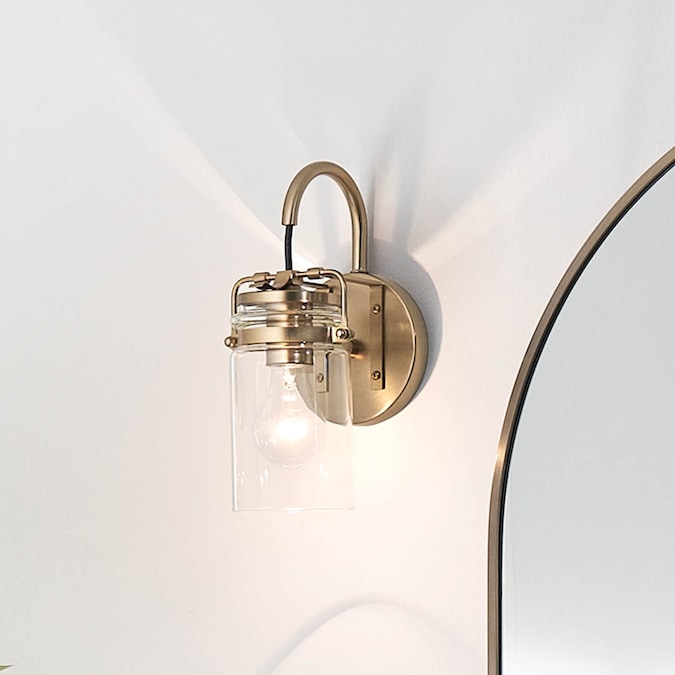 Kichler Brinley 5-in 1-Light Gold Vintage Vanity Light