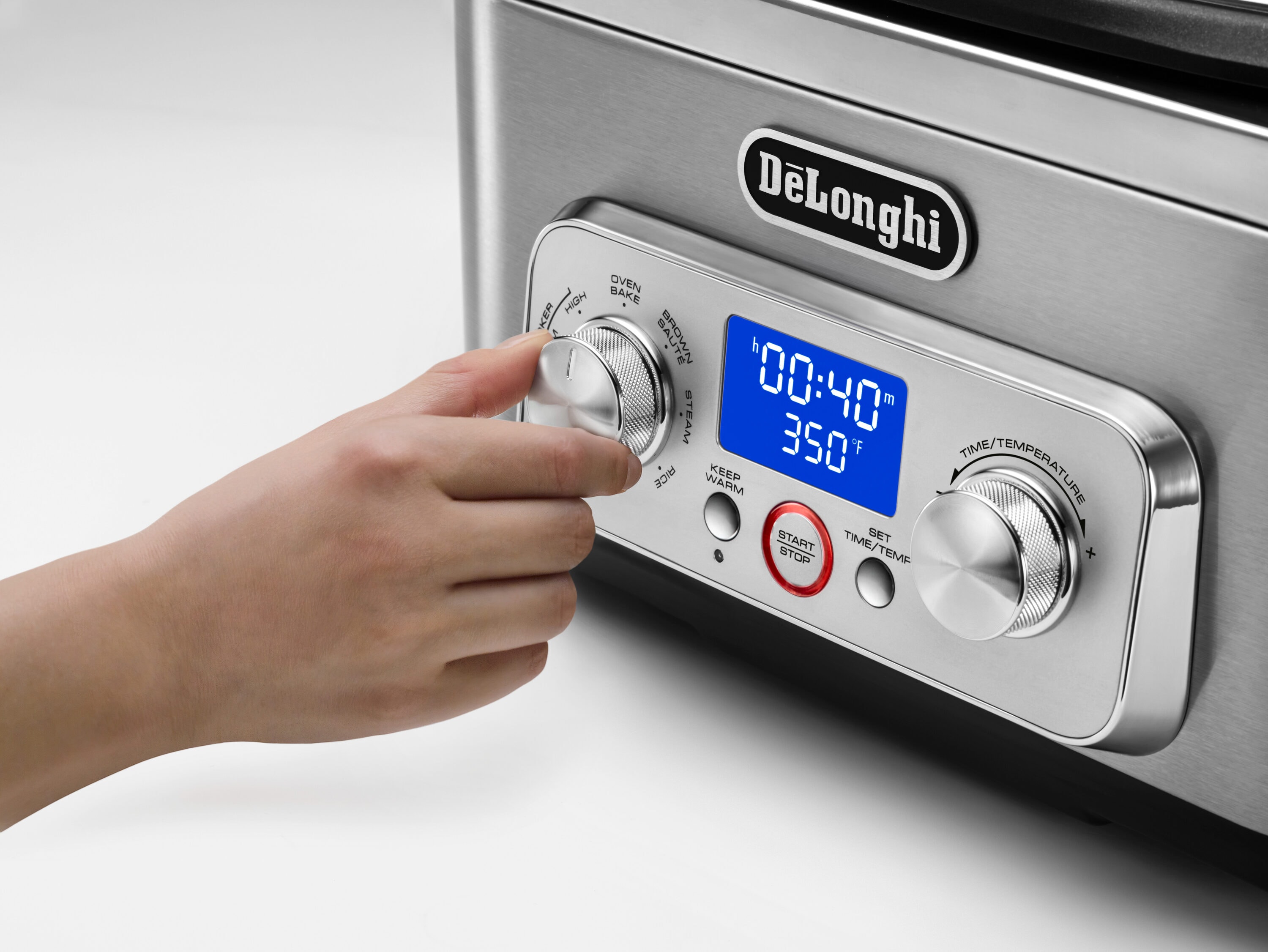 6-Quarts Programmable Large Slow Cooker ( Silver ) - Image 3