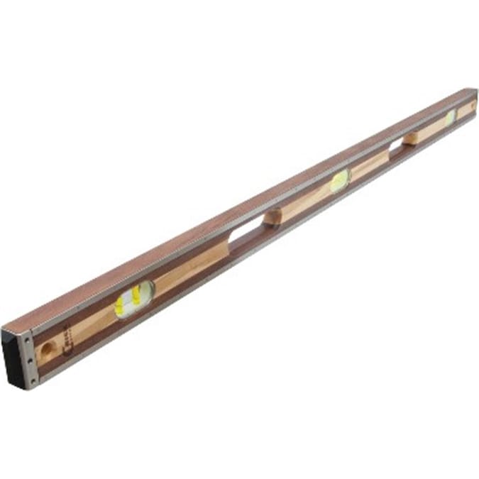 Marshalltown Wood 48-in 6 Vial Masons Level