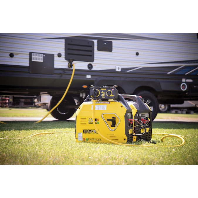 Champion Power Equipment 30-Amp RV Generator 30-ft/1 3 Prong Yellow Outdoor Heavy Duty Locking ExtenSion Cord - Image 7