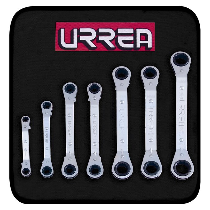 URREA 7-Piece Set Metric Ratchet Wrench