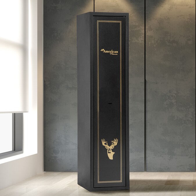 American Furniture Classics Gun security collection 5-Gun Keyed Gun Safe - Image 13