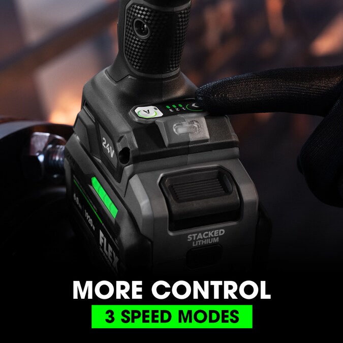 FLEX 24-volt Variable Speed Brushless 1/2-in Drive Cordless Impact Wrench (Bare Tool) - Image 6