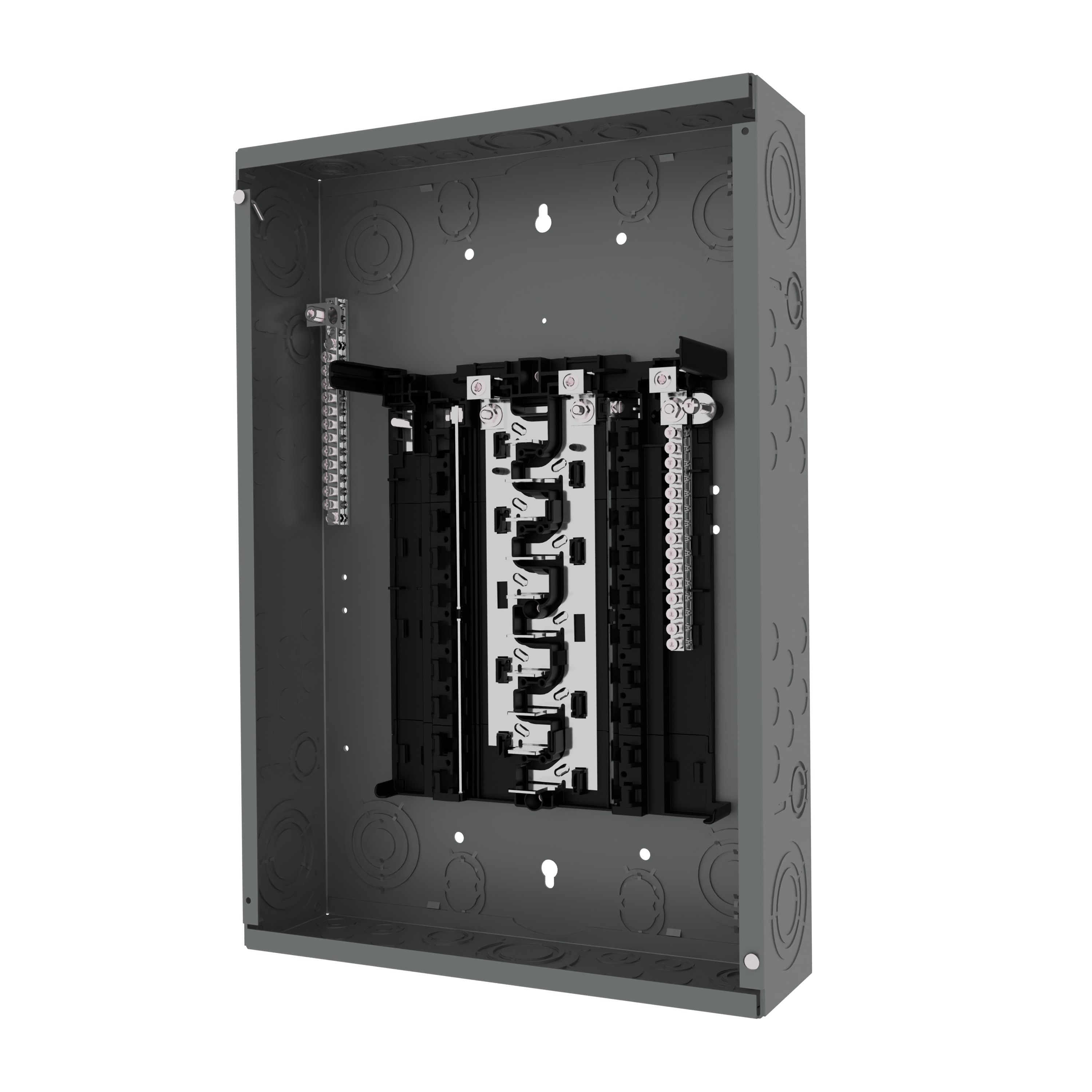 SN 125 -Amp 20 -Spaces 20 -Circuit Indoor Main lug Plug-On Neutral Load Center