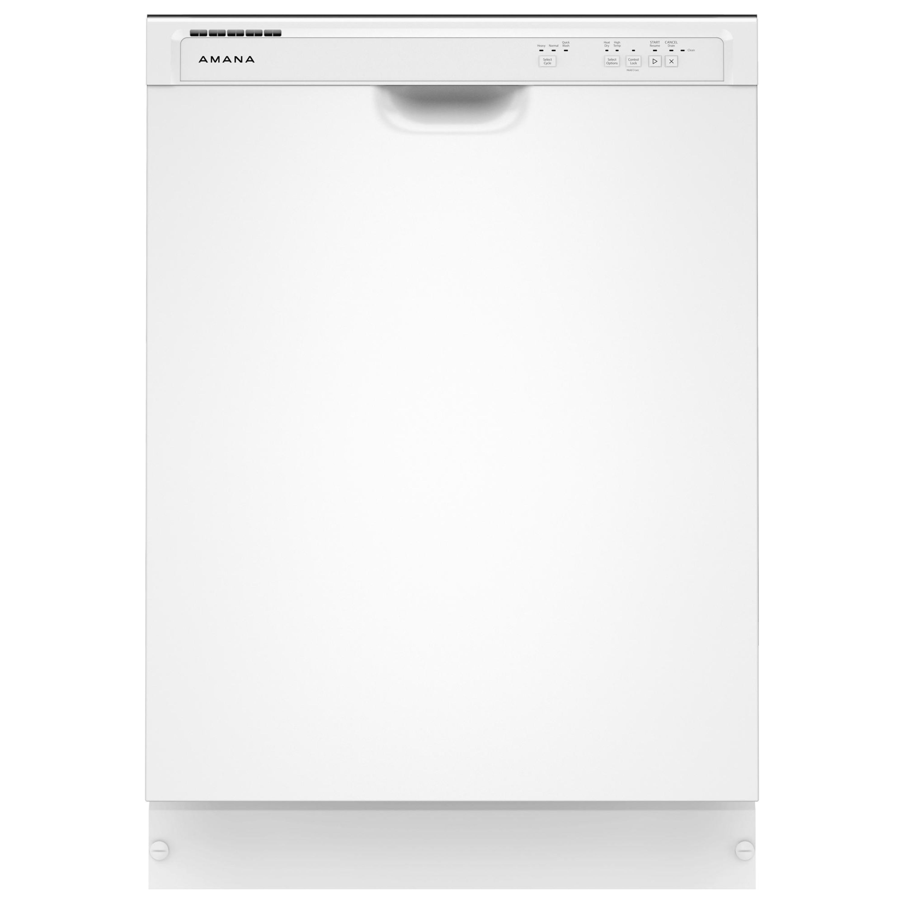 24-in Front Control Built-in Dishwasher ( White ) ENERGY STAR, 59-Decibel Standard Sound Level