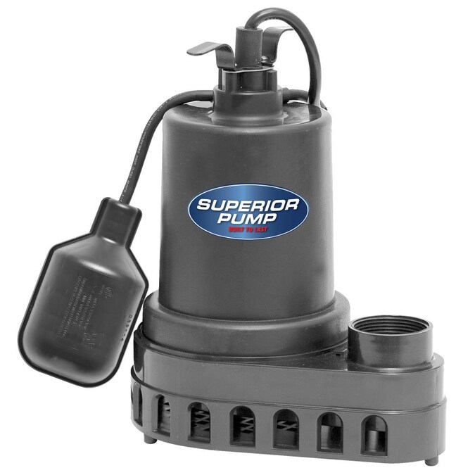 Superior Pump 1/2-HP 120-Volt 55-GPM Thermoplastic Submersible Sump Pump