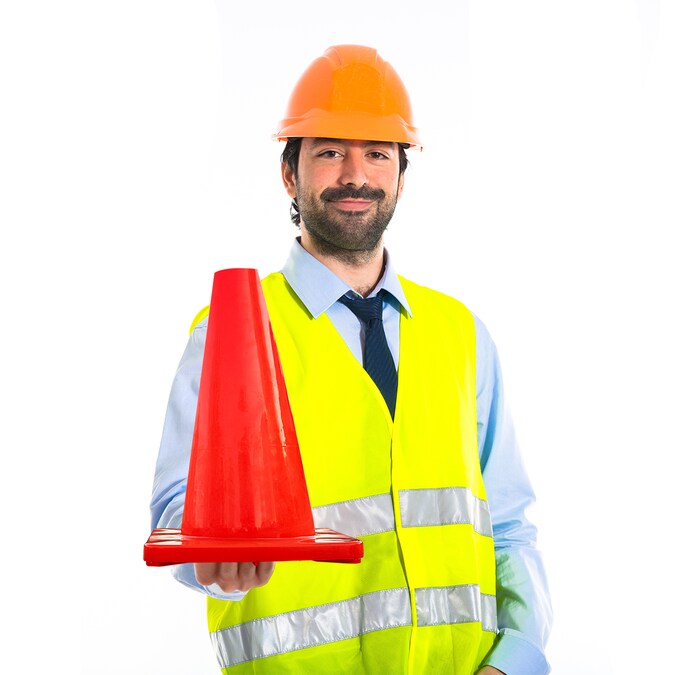 Safe Handler 6-Pack 28-in Orange Traffic Safety Cone - Image 4