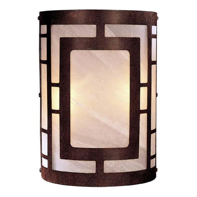 Minka Lavery Lavery 7.75-in W 2-Light Matte White Modern/Contemporary Incandescent Wall Sconce