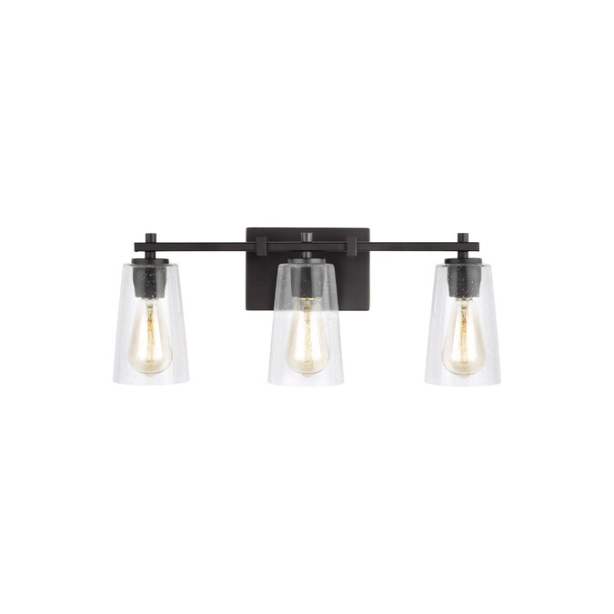 Generation Lighting Belton 21.5-in 3-Light Oil-Rubbed Bronze Traditional Vanity Light