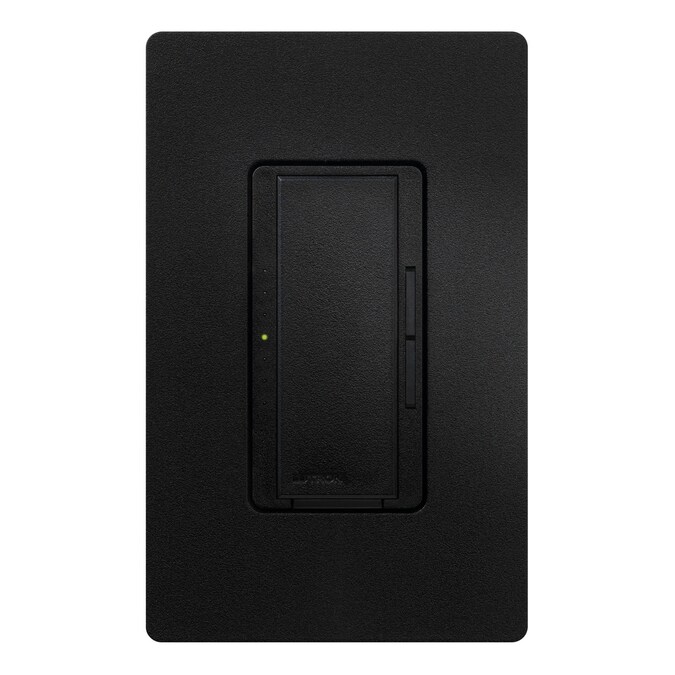 Lutron Maestro Multi-location Decorator Light Dimmer Switch, Midnight