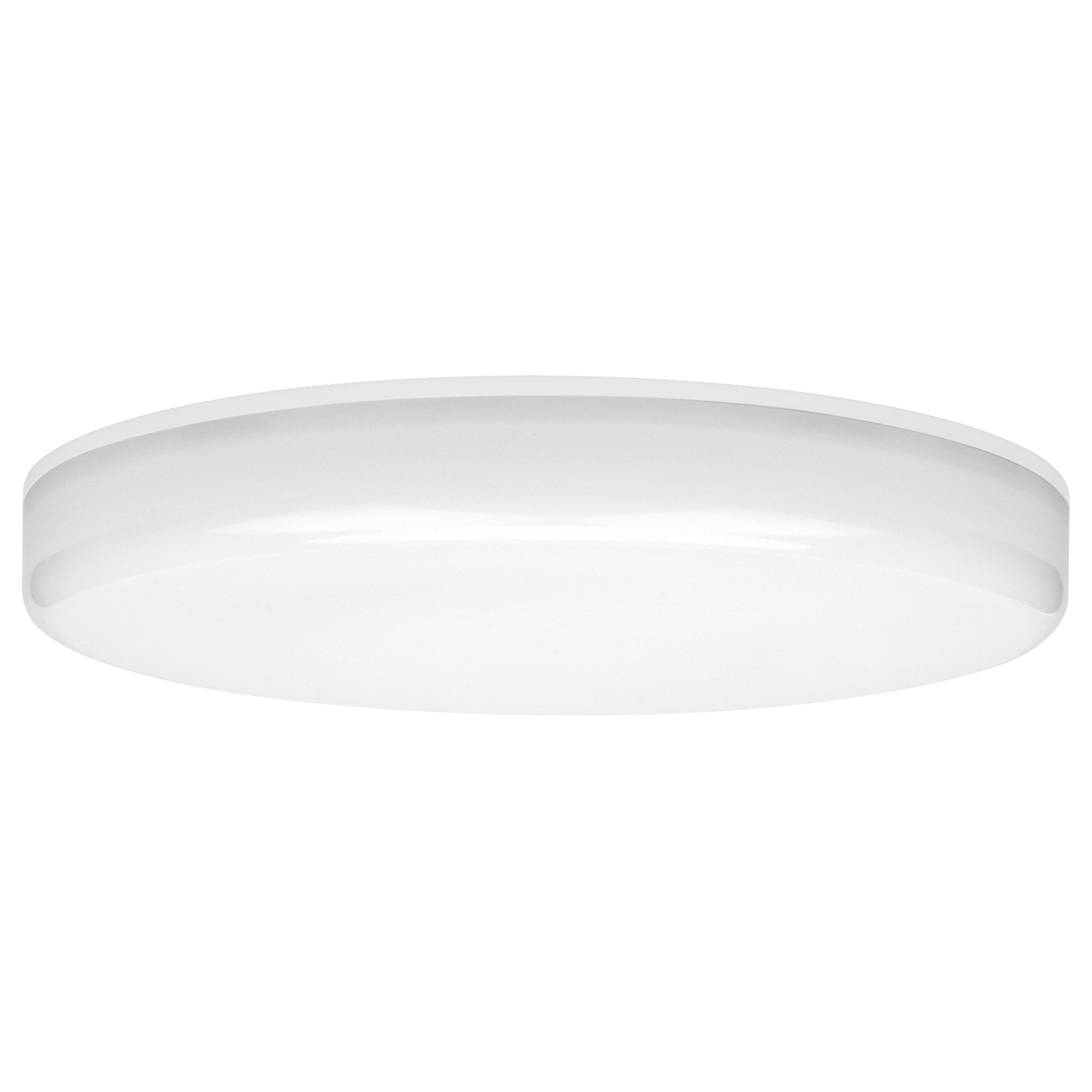 Infinite 16-in White Integrated LED Flush Mount Light