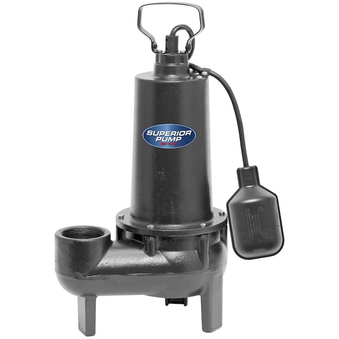 Superior Pump 1/2-HP 120-Volt 80-GPM Cast Iron Sewage Sump Pump