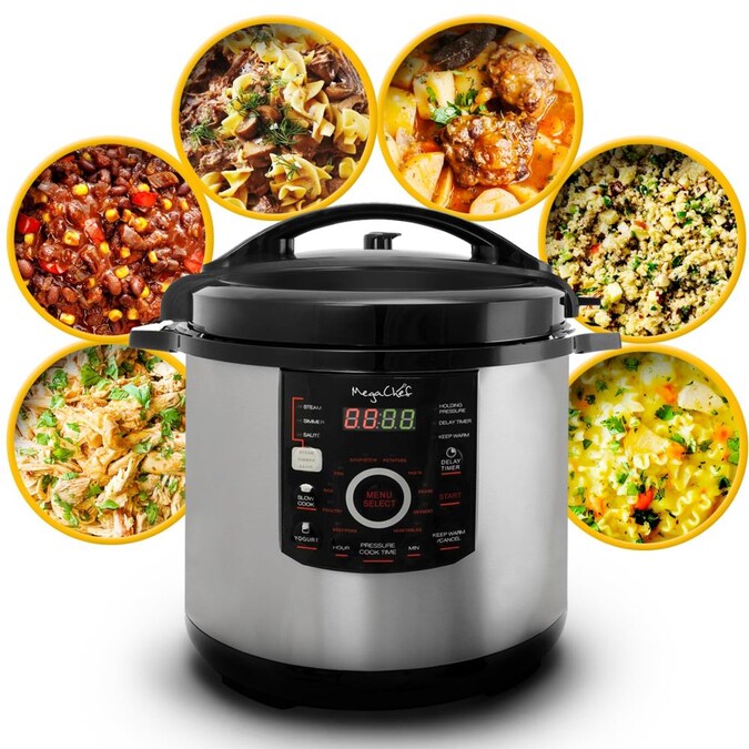MegaChef 12-Quart Programmable Electric Pressure Cooker - Image 8