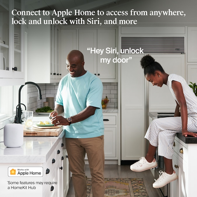 Level Lock+ Smart Lock Matte Black Smart Lock Electronic Deadbolt Bluetooth No Keypad - Image 5