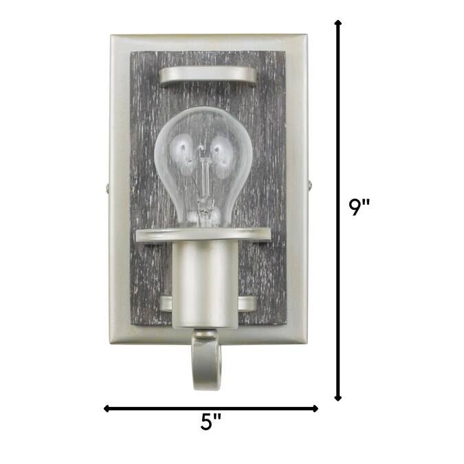 Varaluz Lofty 5-in 1-Light Gray Farmhouse Vanity Light - Image 6