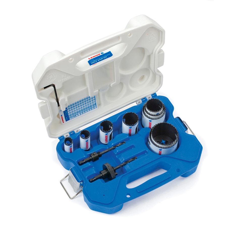 Bi-metal Arbored Hole saw 13 -Piece with Hard Case