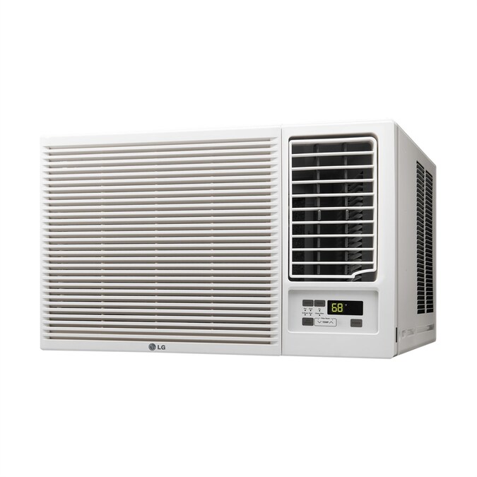 LG 320-sq ft Window Air Conditioner with Heater with Remote (115-Volt; 7500-BTU)