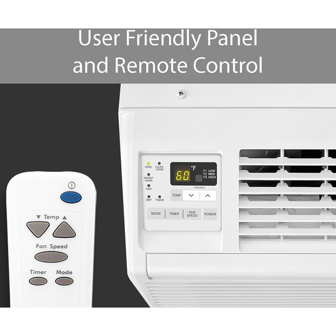LG 250-sq ft Window Air Conditioner with Remote (115-Volt, 6000-BTU) - Image 6