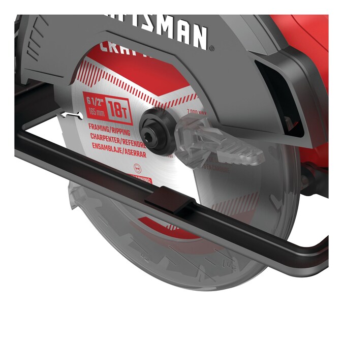 CRAFTSMAN V20 20-volt Max 6-1/2-in Cordless Circular Saw Kit (1-Battery & Charger Included) - Image 12