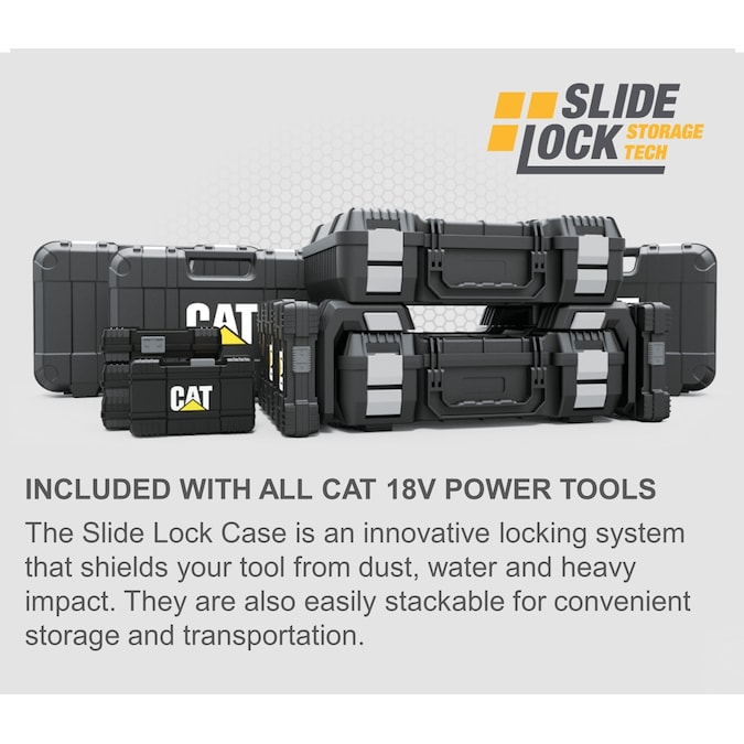 Cat 1/2-in 18-volt Variable Brushless Cordless Hammer Drill (1-Battery Included) - Image 12