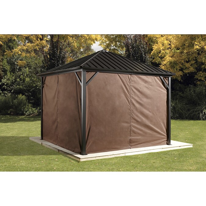 Sojag 135-in x 109-in Dakota Brown Gazebo Screen Kit