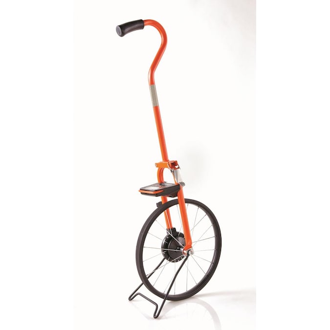 KESON Keson 4 ft. Professional Metal Electronic Measuring Wheel - Digital Display, Backlit, Lockable - Rugged Steel Frame - 8 Measurement Memory