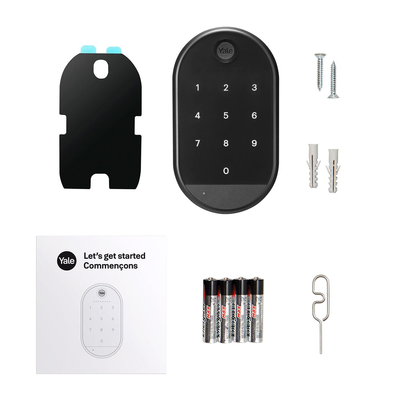 Approach Retrofit Bundle Silver Smart Lock Electronic Deadbolt with Wifi Bluetooth Fingerprint Touchscreen Keypad - Image 10