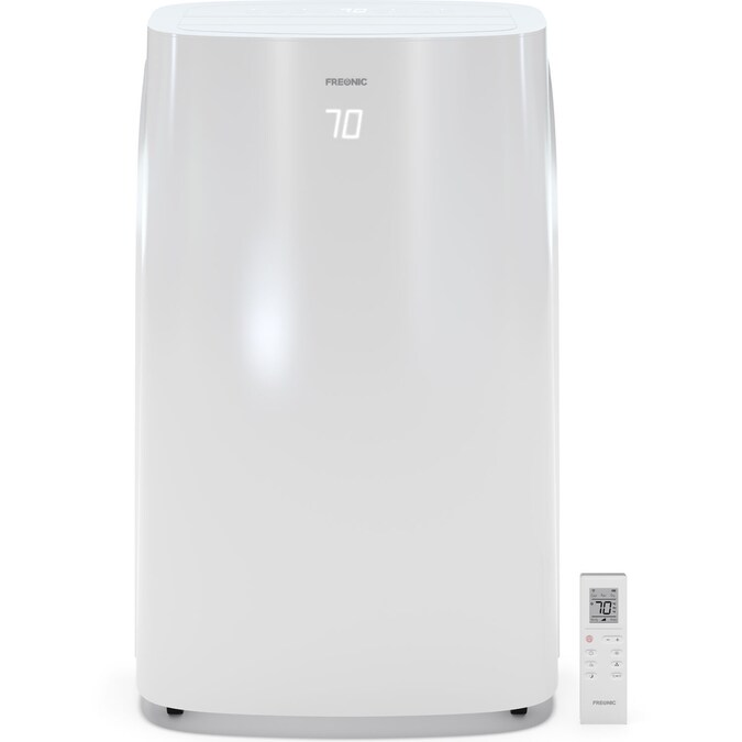 Freonic 7500-BTU DOE (115-Volt) White Vented Portable Air Conditioner with Remote Cools 350-sq ft
