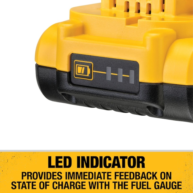 DEWALT 20-V 2-Pack Lithium-ion Battery (4 Ah) - Image 4