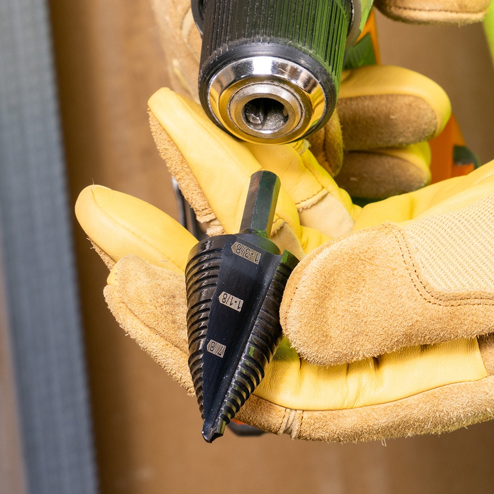 Premium Electrician's 3/8-Inch Hex Step Bit Set, 3 Piece - Image 8