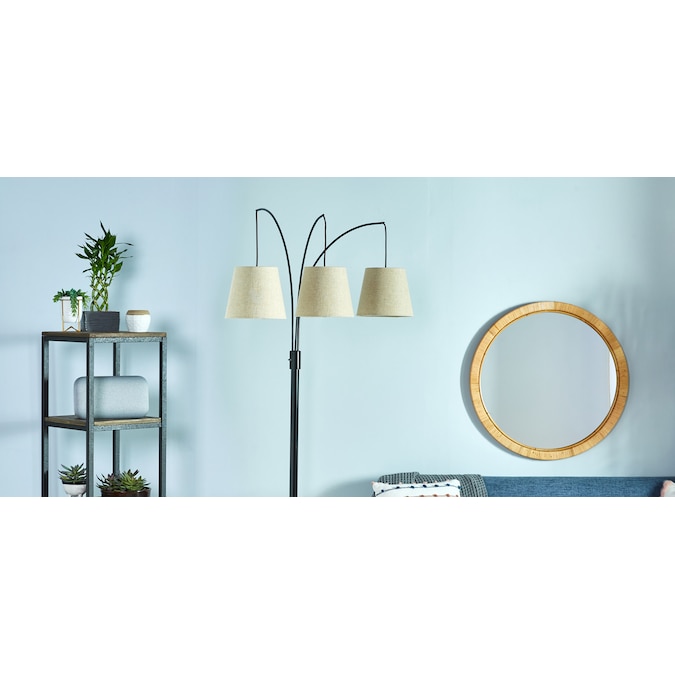 allen + roth 80-in Bronze Multi-head Floor Lamp - Image 8