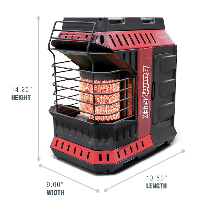 Mr. Heater Buddy FLEX 11000-BTU Outdoor Portable Radiant Propane Heater - Image 3